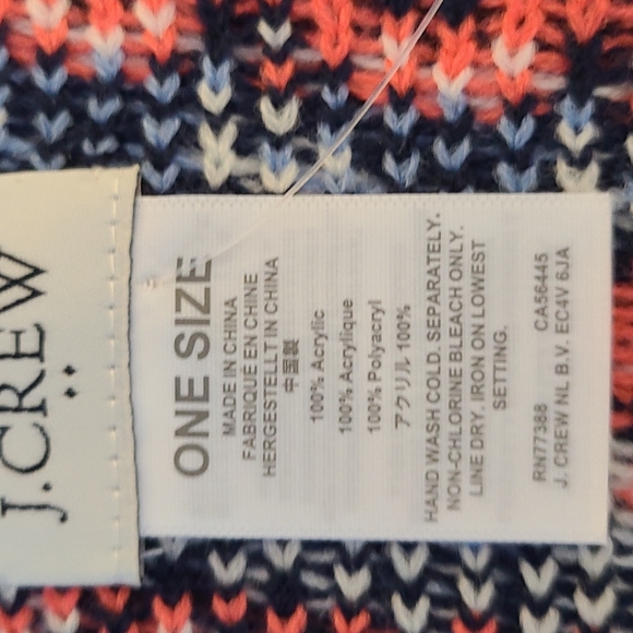 🌟HP🌟 J. Crew Factory 🧣Fair Isle Scarf - Picture 5 of 7